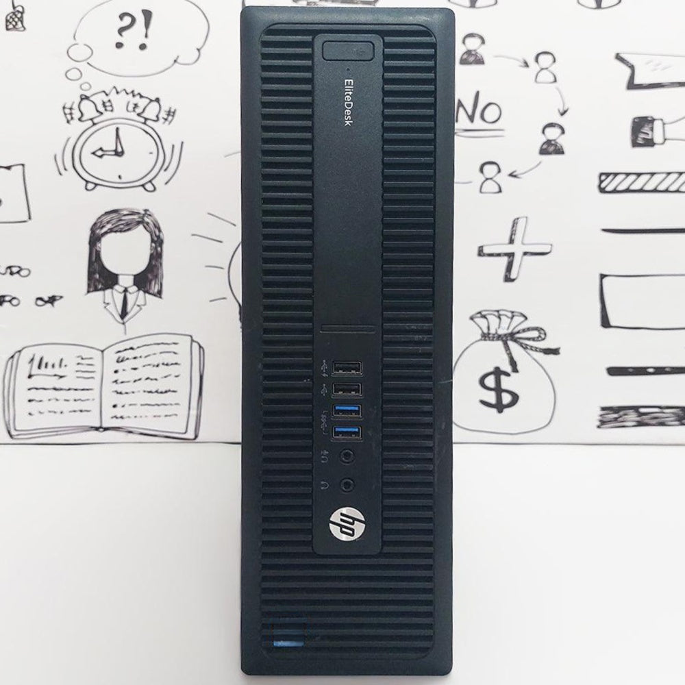 كمبيوتر ديسك توب اتش بى EliteDesk 800 G2 SFF (انتل كور i7-6700 - رام 8 جيجابايت DDR4 - انتل HD جرافيكس) استعمال خارج