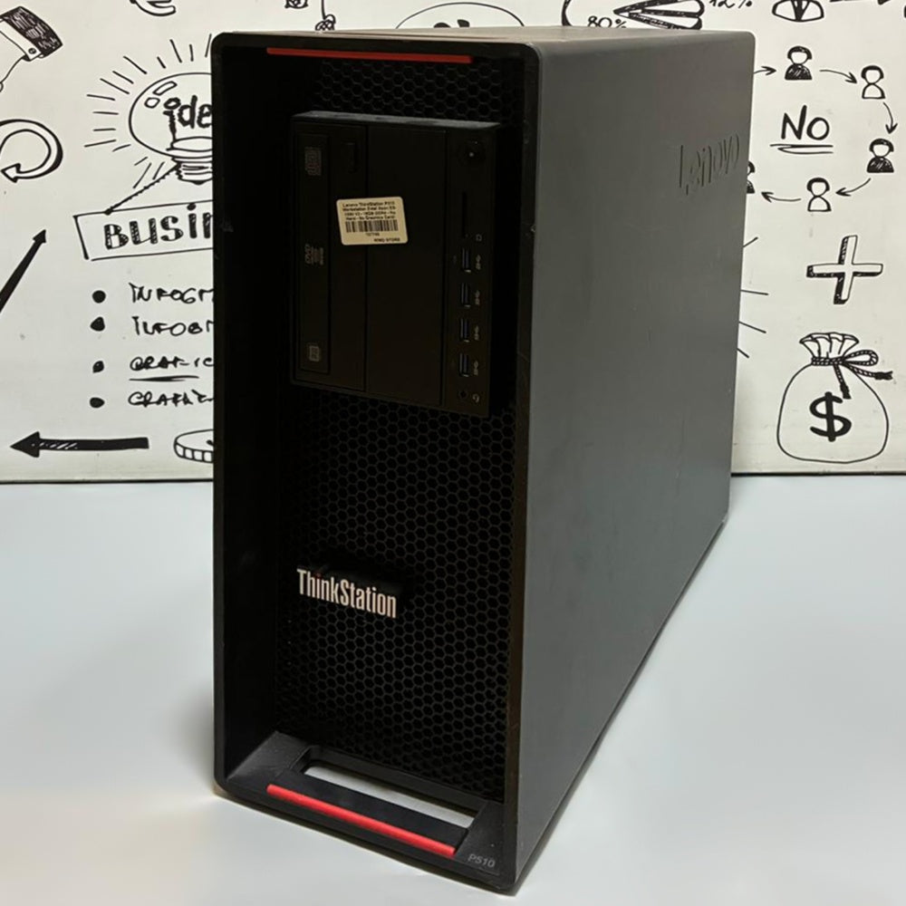 كمبيوتر ورك ستيشن لينوفو ThinkStation P510 (انتل زيون E5-1603 V3 - رام 16 جيجابايت DDR4 - بدون هارد - بدون كارت شاشة) استعمال خارج