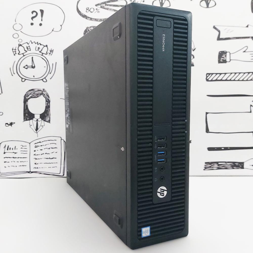 كمبيوتر ديسك توب اتش بى EliteDesk 800 G2 SFF (انتل كور i7-6700 - رام 8 جيجابايت DDR4 - انتل HD جرافيكس) استعمال خارج