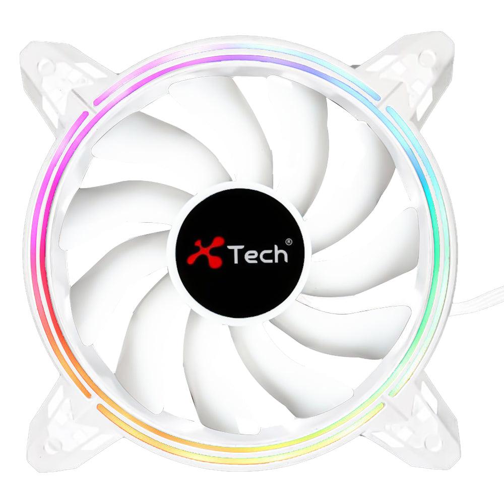 XTech 120mm Case Fan RGB - White