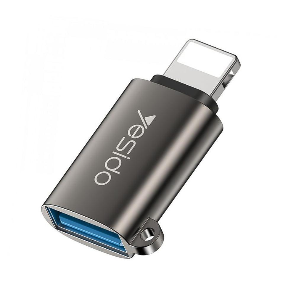 Yesido GSI4 Lightning to USB 3.0 OTG Converter - Black