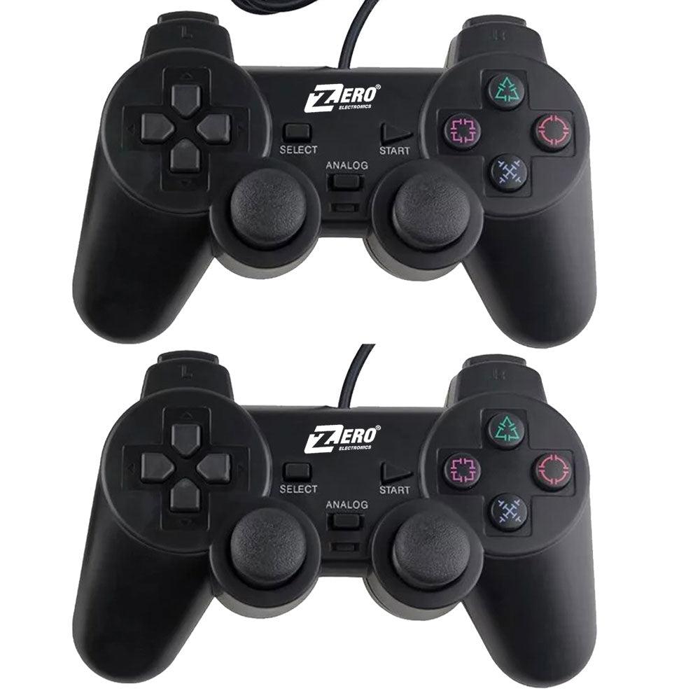 Zero ZR-4001 Double Wired Gamepad With Analog ذراع تحكم مزود بانالوج زيرو 