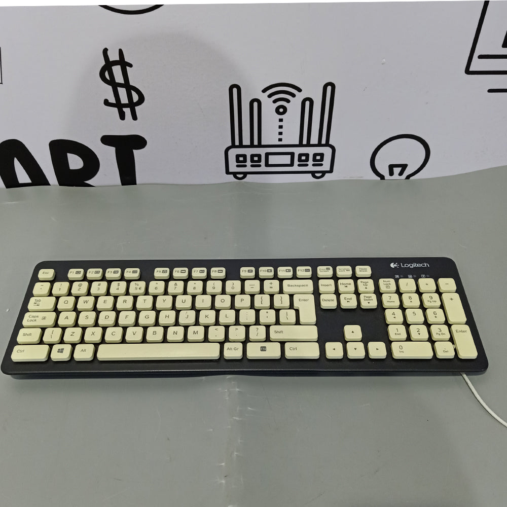 Logitech Slim Wired Keyboard (Original Used)
