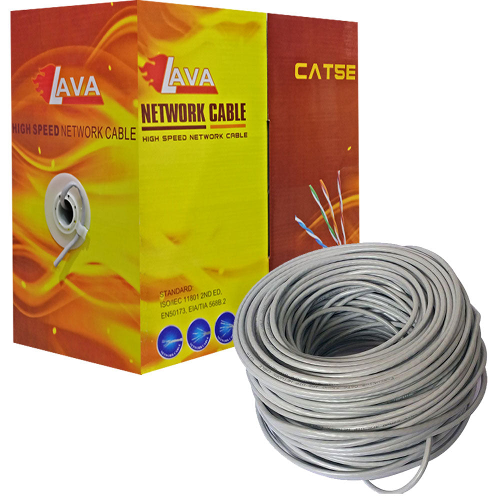 Lava Network Cable 305m Cat5 UTP
