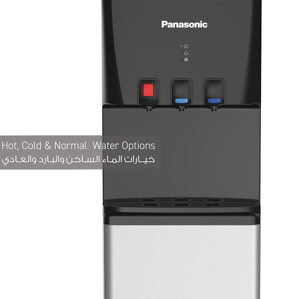 Panasonic Water Dispenser SDM-WD3128TG - Black x Silver