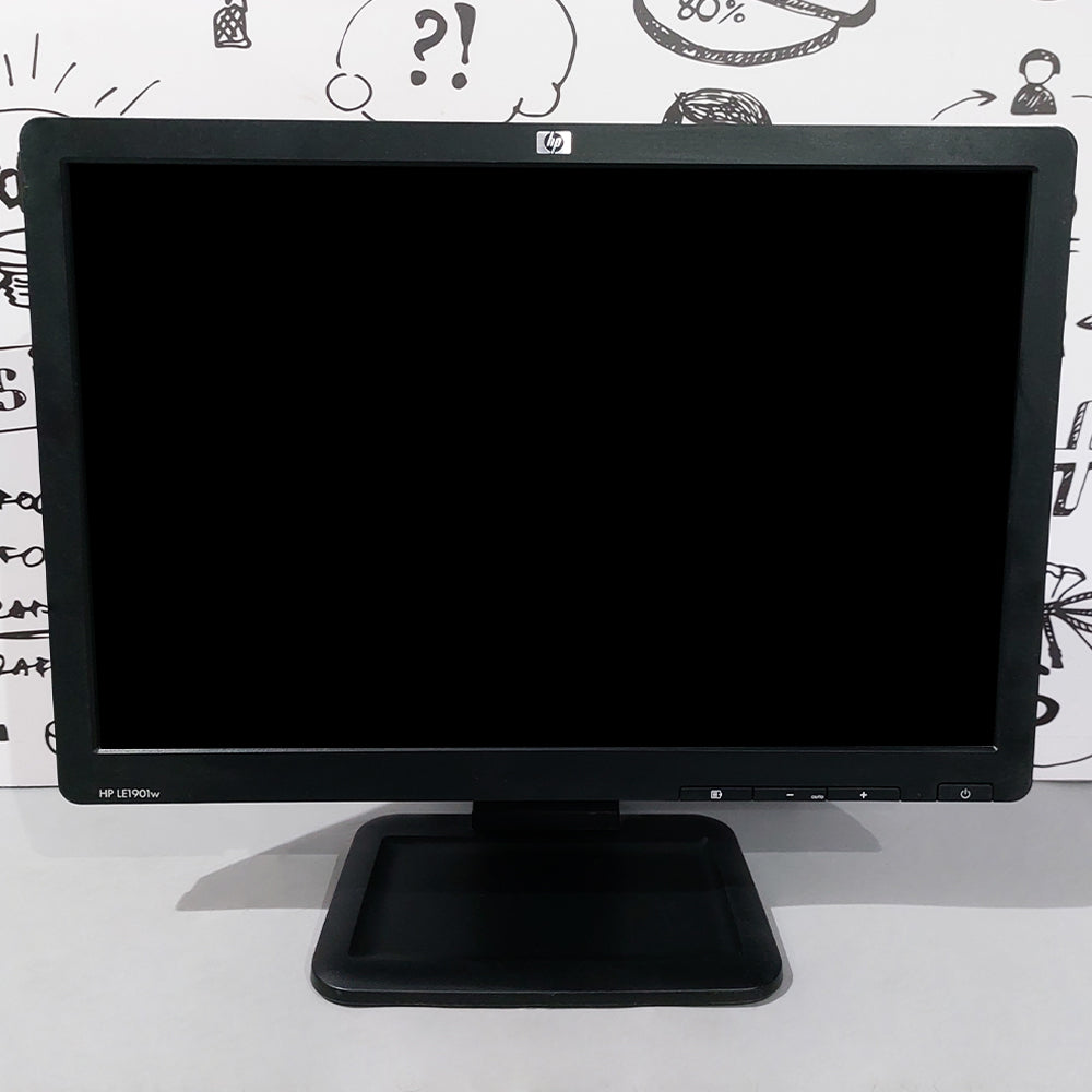 HP LE19101W 19 Inch Widescreen LCD Monitor (Original Used)