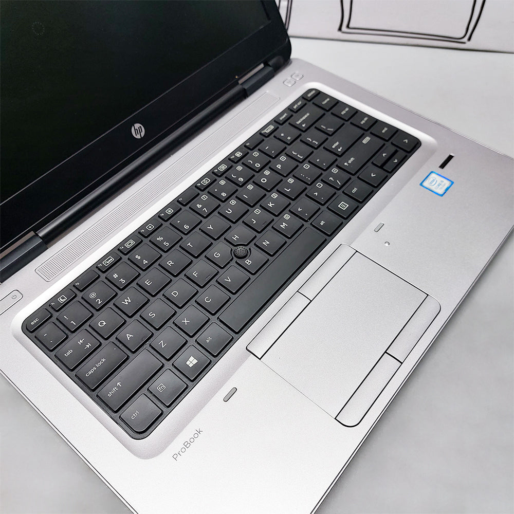 لاب توب اتش بي ProBook 640 G3 (انتل كور i5-7200U - رام 8 جيجابايت 256GB SSD - DDR4 - انتل HD جرافيكس - شاشة 14.0 بوصة HD - كاميرا - DVD RW) استعمال خارج