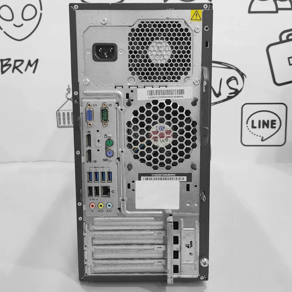 كمبيوتر تاور لينوفو THINKCENTRE M93 (انتل كور I5-3470 - رام 4 جيجابايت DDR3 - انتل HD جرافيكس - DVD RW) استعمال خارج