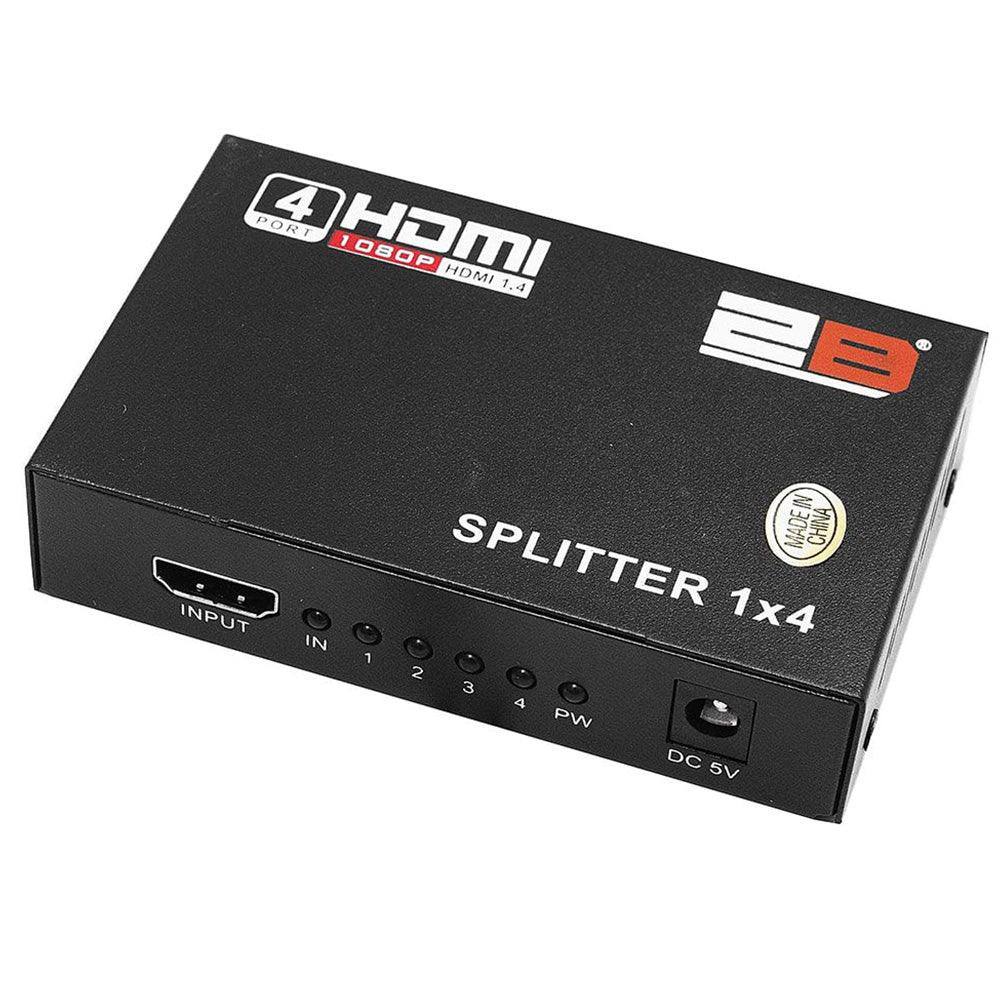 2B CV666 HDMI Splitter To 4 HDMI