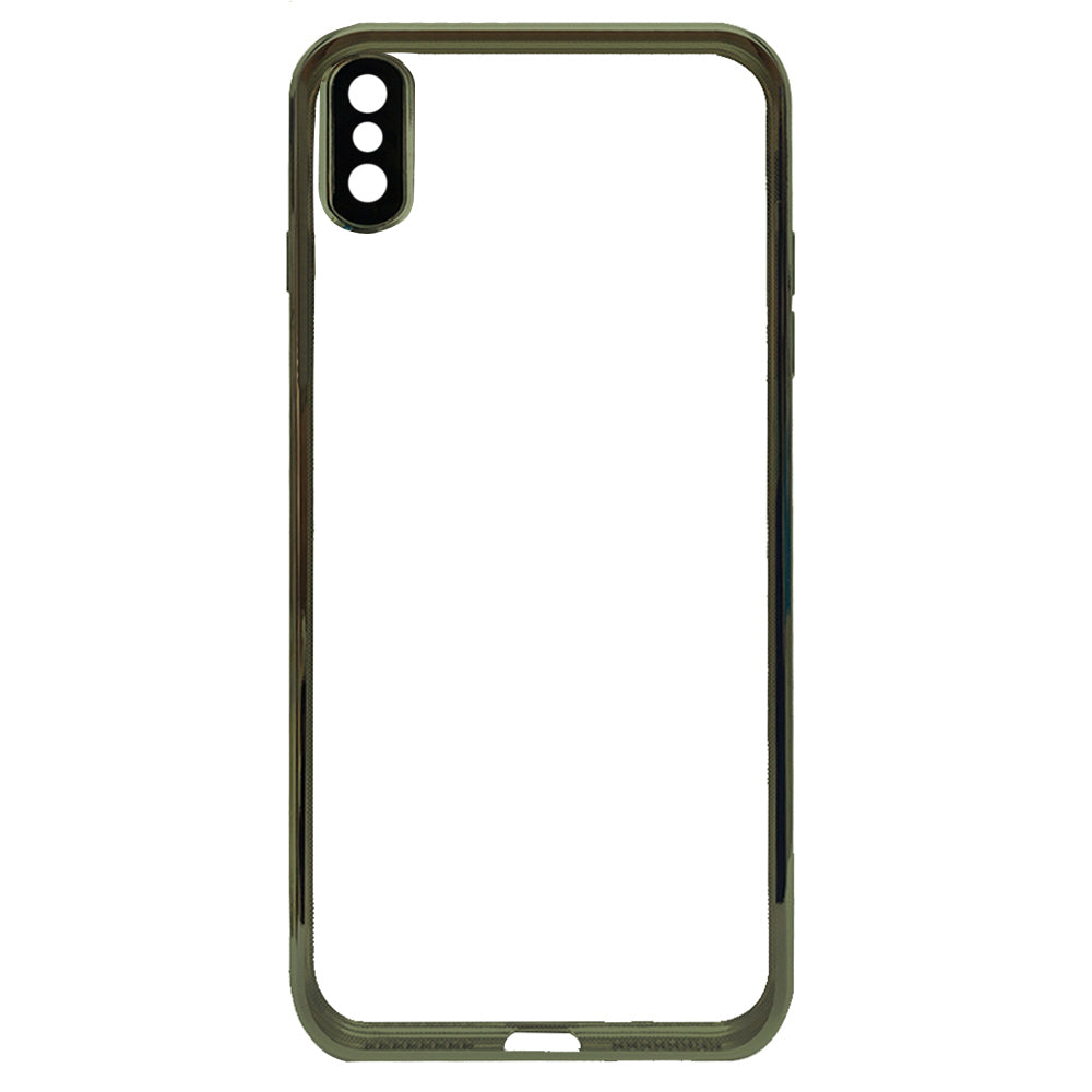 Phone Soft Silicone Transparent Cover Camera Protection iPhone XS Max
