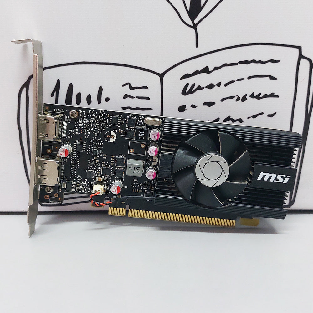 MSI GeForce GT 1030 2GB GDDR5 LP OC Graphics Card (Original Used)