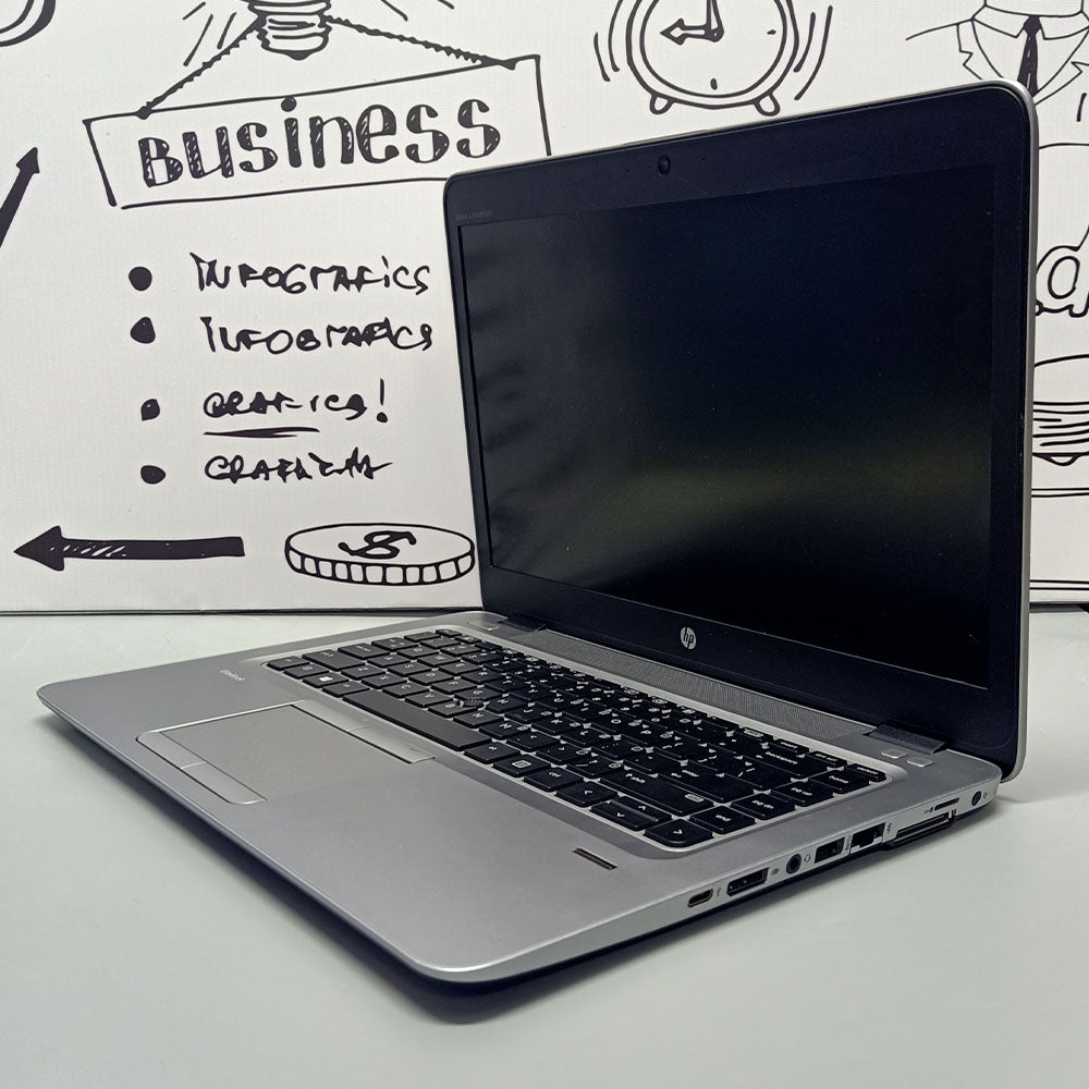 لاب توب اتش بي Elitebook 745 G4 (اي ام دي PRO A10-8730B - رام 8 جيجابايت DDR4 - هارد 500 جيجابايت HDD + هارد 128 جيجابايت SSD - اي ام دي R5 راديون 512 ميجابايت - شاشة 14.0 بوصة HD - كاميرا) استعمال خارج