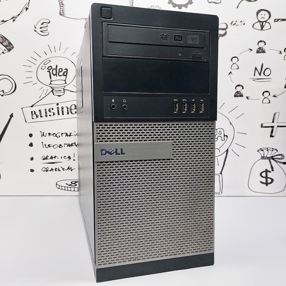 كمبيوتر تاور ديل Optiplex 7020 (انتل كور i5-4570 - رام 4 جيجابايت DDR3 - بدون هارد - انتل HD جرافيكس - DVD RW) استعمال خارج