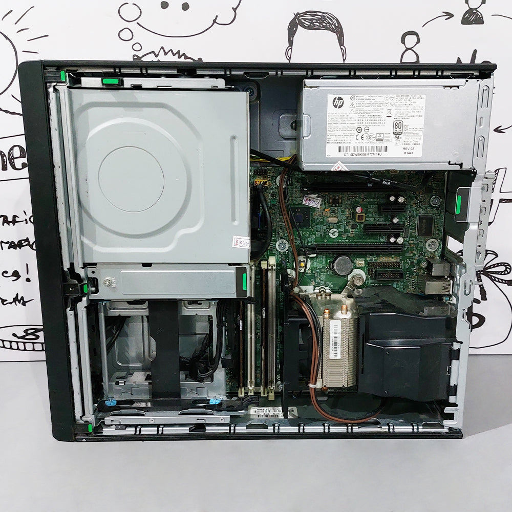 HP Z230 Desktop Workstation (Intel Core i5-4570 - 4GB DDR3 - No Hard - Intel HD Graphics - DVD RW) Original Used