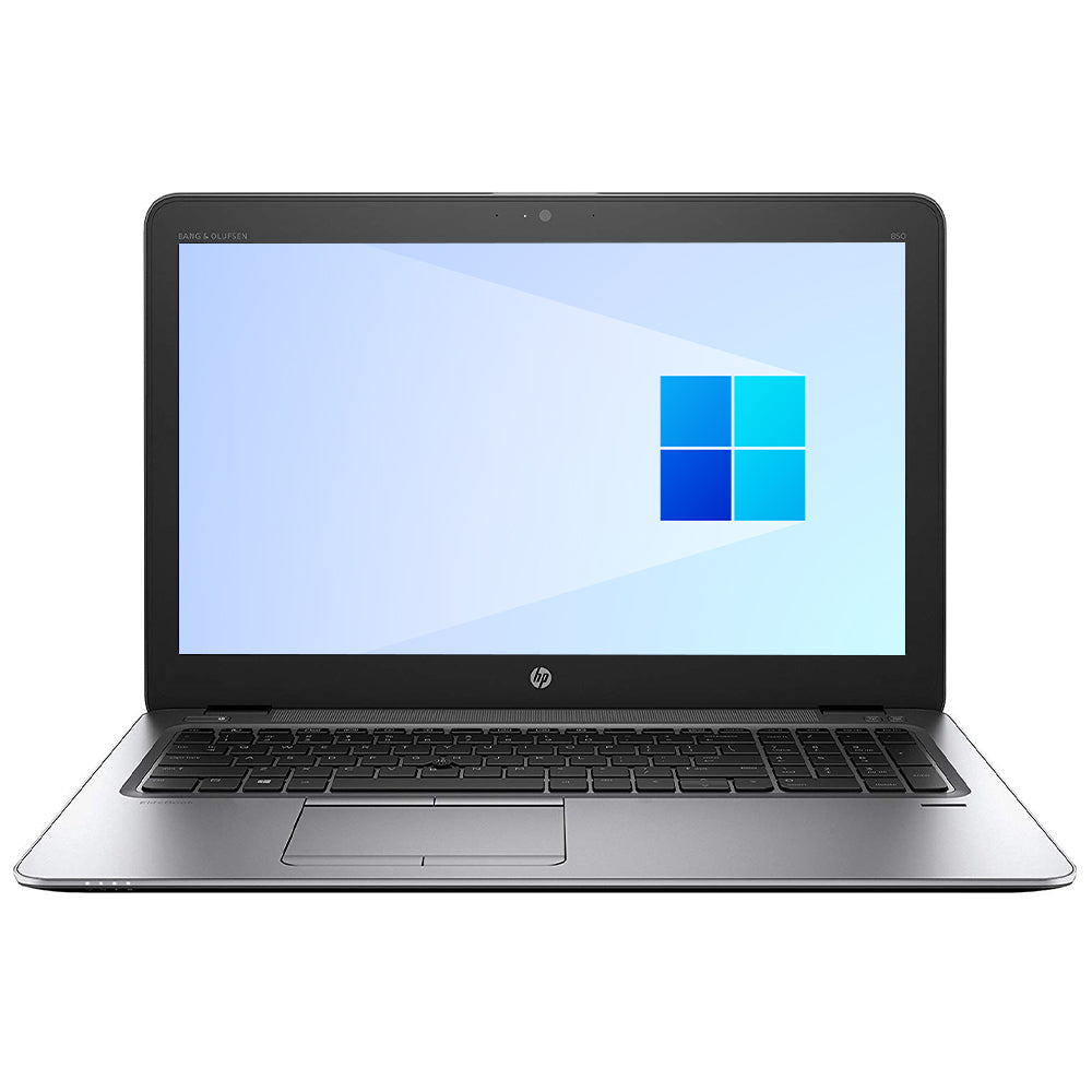 HP EliteBook 850 G3 Laptop (Intel Core i5-6200U - 8GB DDR4 - HDD 500GB + SSD 128GB - Intel HD Graphics - 15.6 Inch HD - Cam) Original Used