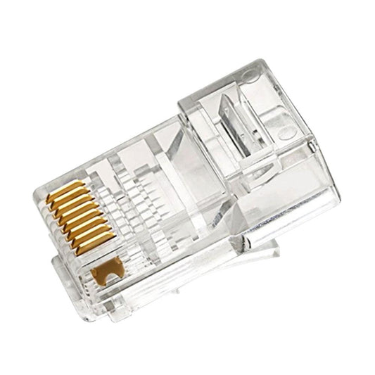 آر جي 45 بلاستيك بوينت 100 قطعه Cat6 UTP 