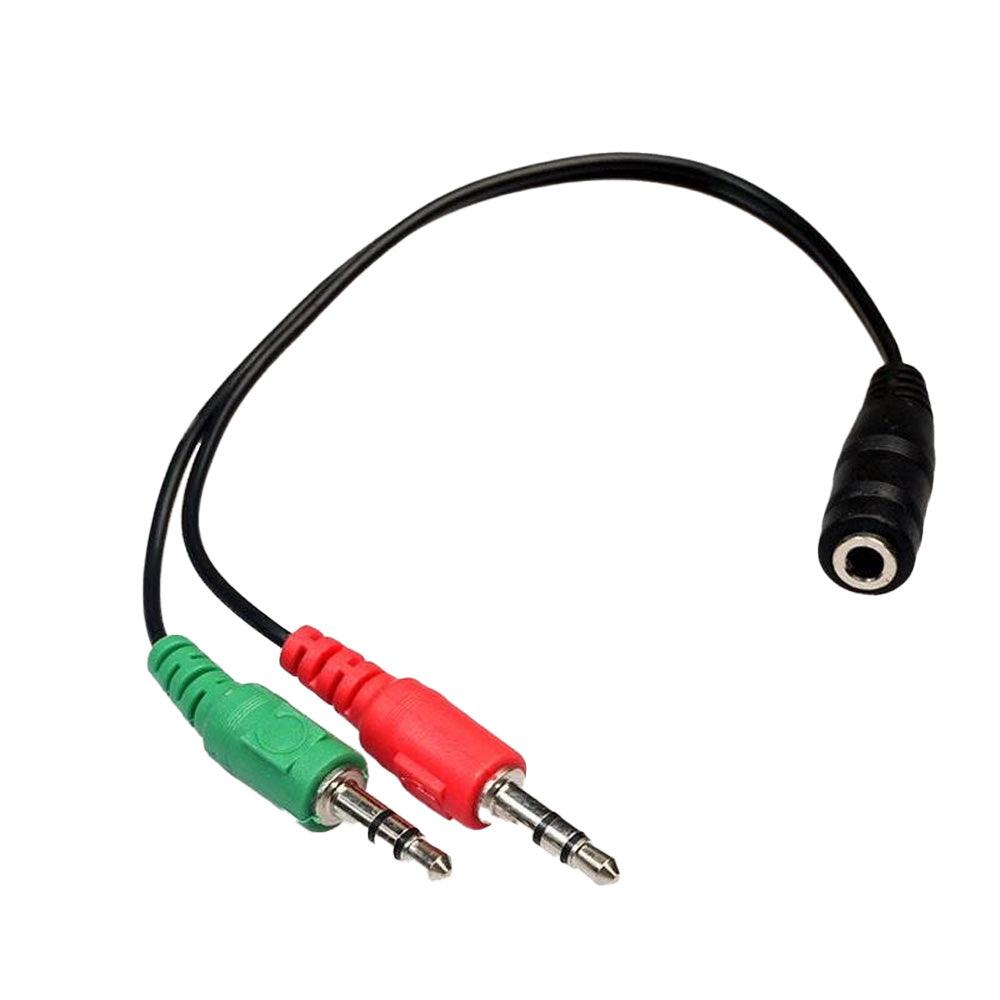 Audio Female To 2 Audio Male Converter | Kimo Store