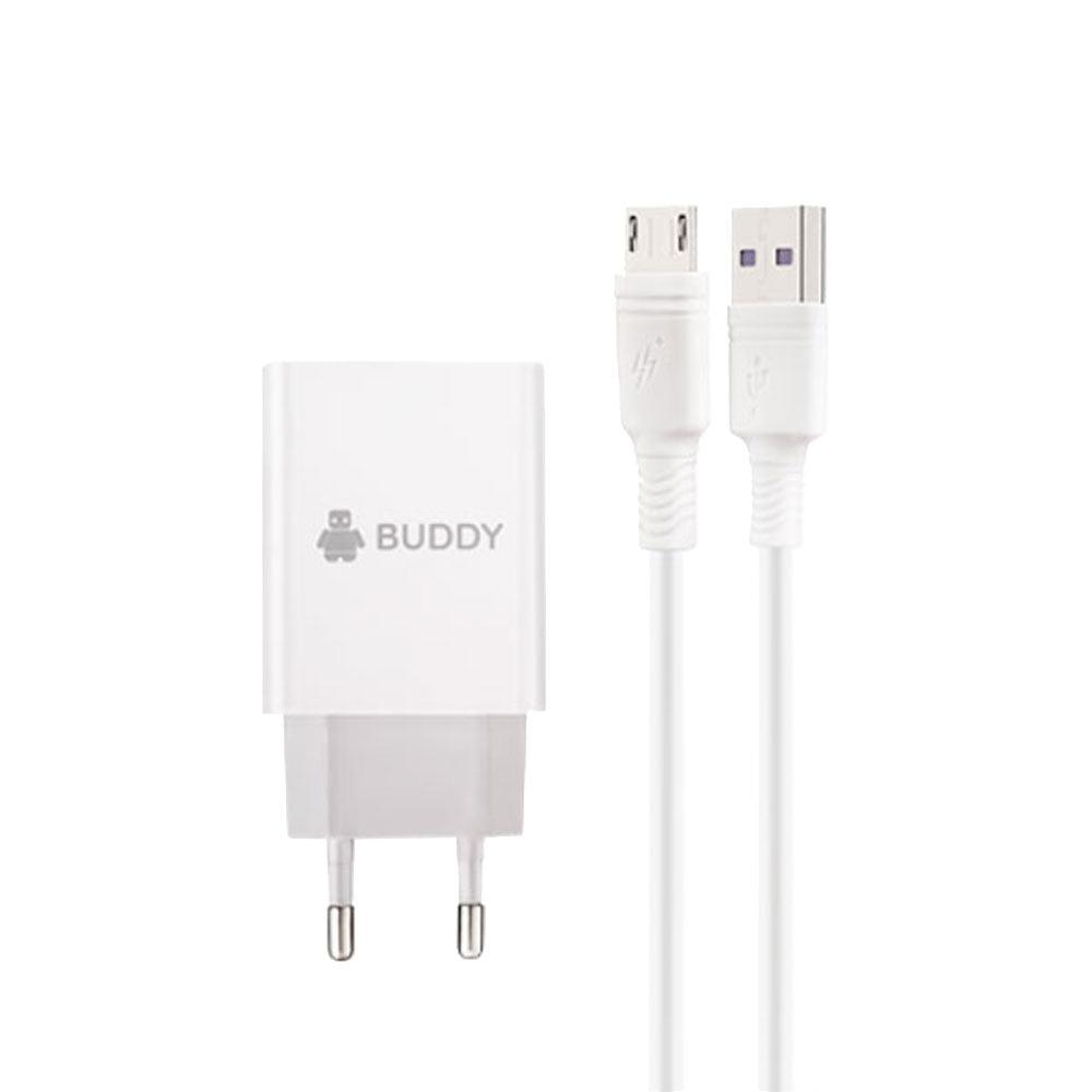 Buddy H3 QC3.0 Wall Charger Micro Cable 3A 18W Fast Charging