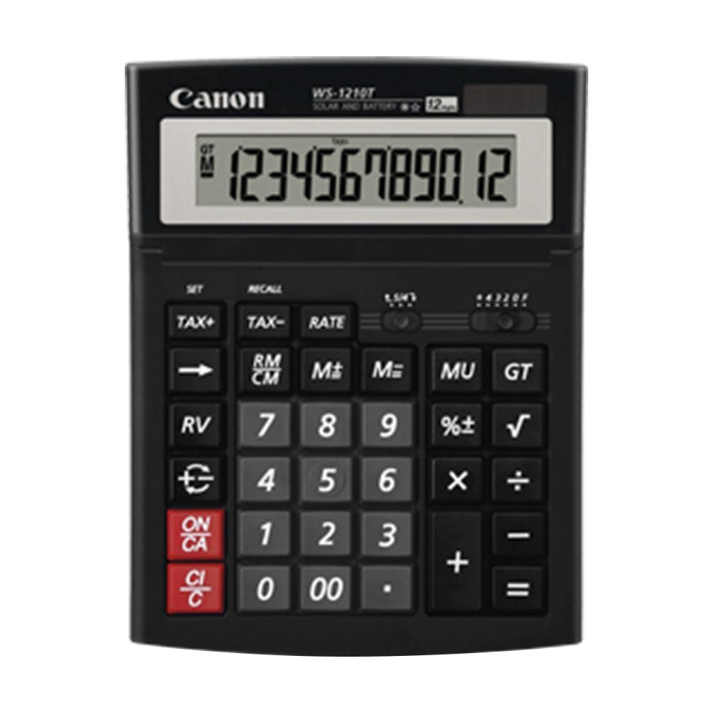 CanonWS-1210TDesktopCalculator