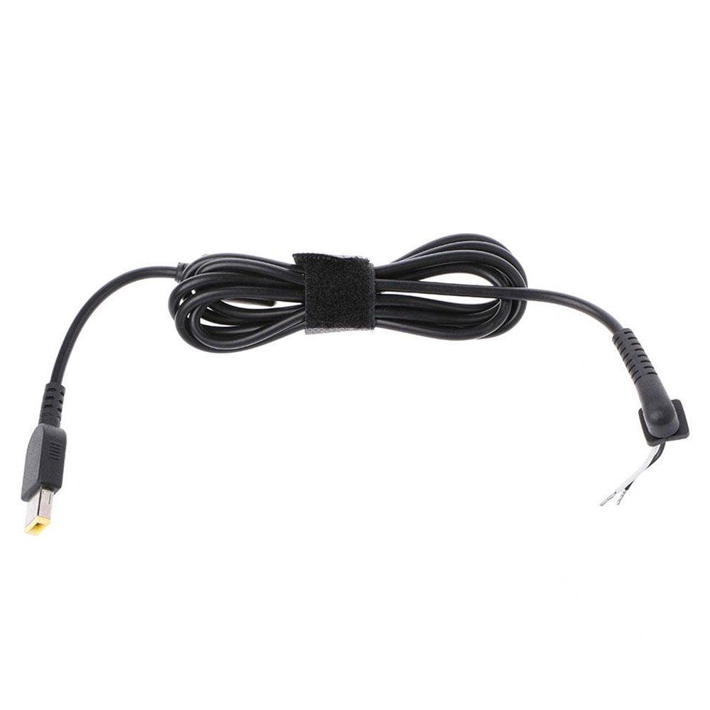 DC Power Charger Plug Cable For Lenovo Laptop (USB Square Pin)