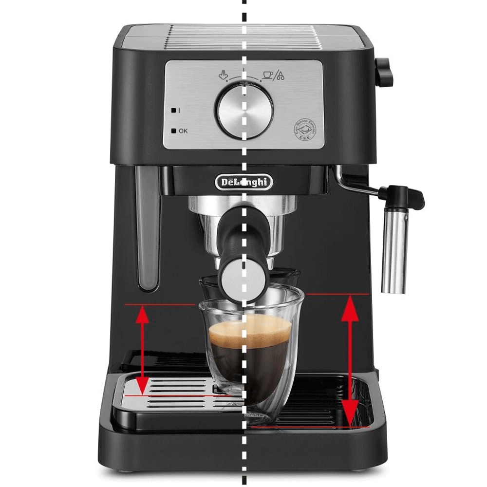 ماكينة اعداد قهوة اسبريسو ديلونجى 1100 وات EC260.BK