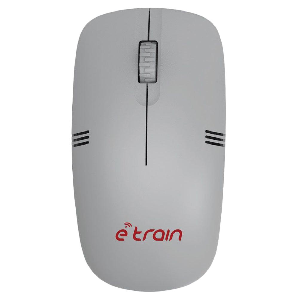 E-Train MO10A Wireless Mouse 1200Dpi - Gray