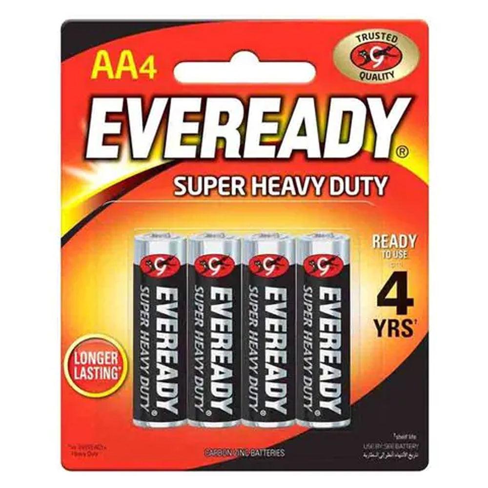 Eveready AA4 Battery - Black