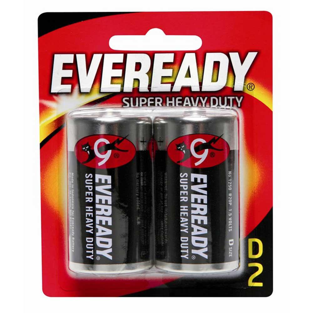 Eveready D2 Battery - Black