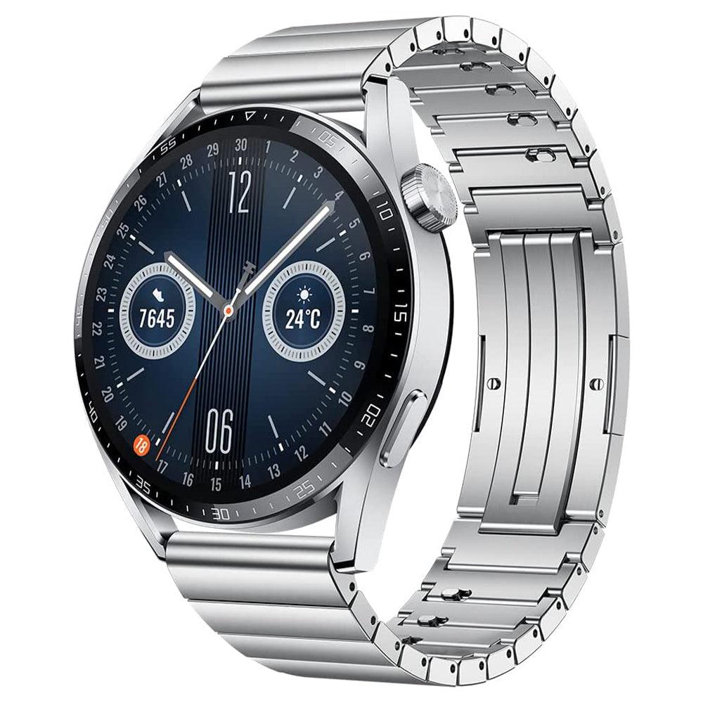 Huawei Watch GT 3 JPT-B19 (46mm - GPS) Stainless Steel Case With Stainless Steel Strap