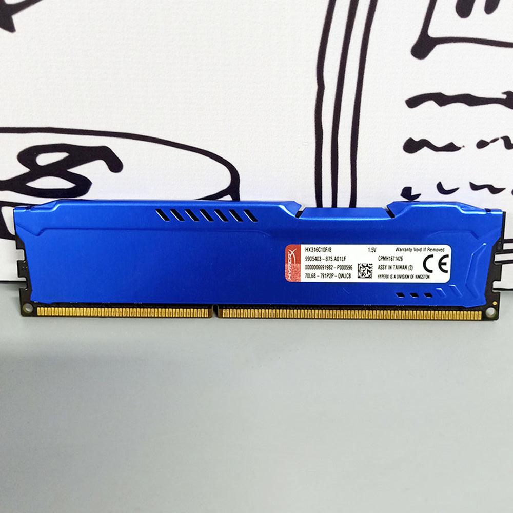 HyperX RAM For PC 8GB DDR3 PC3 1600MHz (Original Used) - Kimo Store