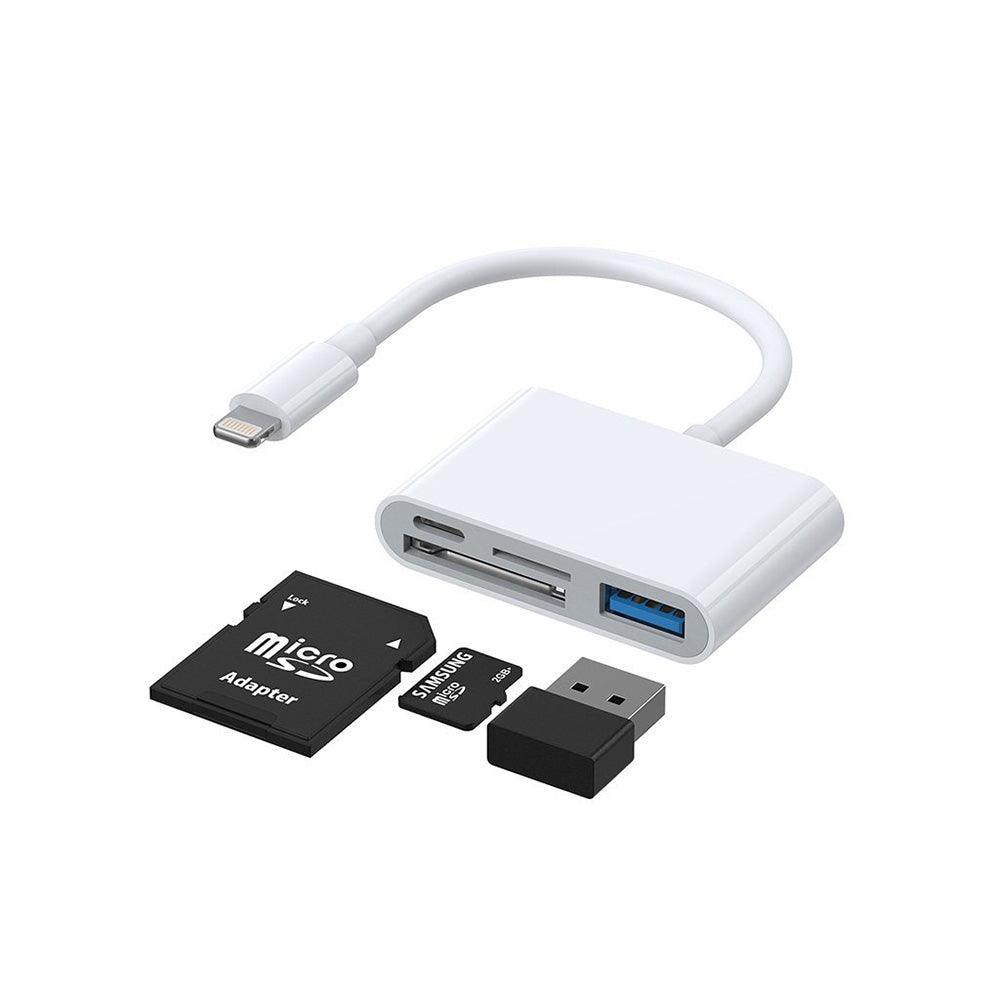 Joyroom-S-H142-Lightning-to-USB-4-In-1-OTG-Card-Reader-12Cm-1