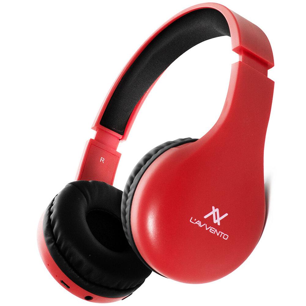 Lavvento HP11R Bluetooth Headphone - Red