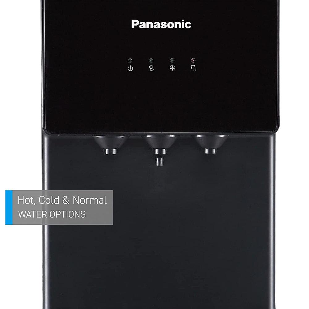 Panasonic Water Dispenser With Cabinet SDM-WD3238TG - Black x Silver - Kimo Store