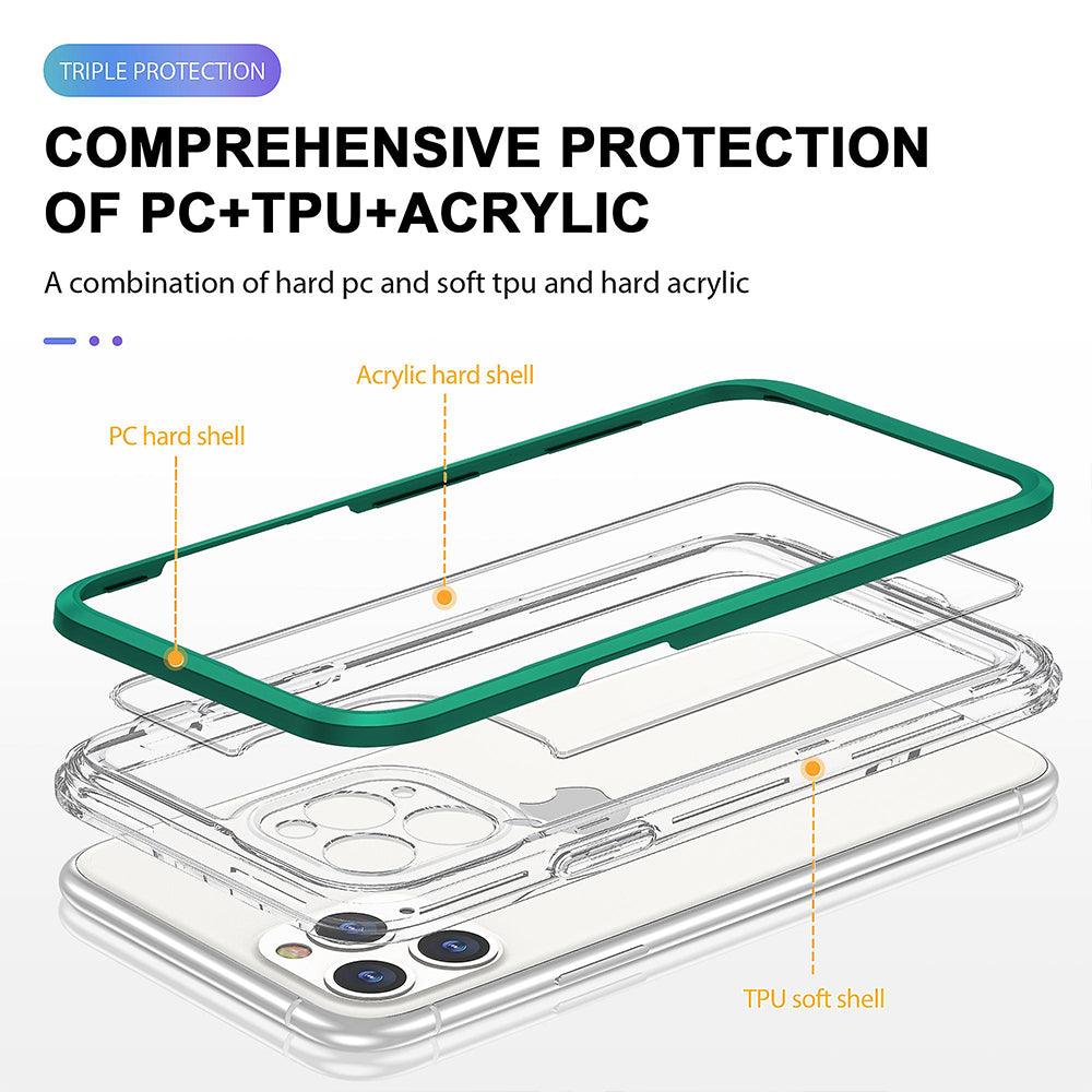     PhoneSoftSiliconeTransparentCoverWithFrameMetaAppleiPhone11ProMax_14