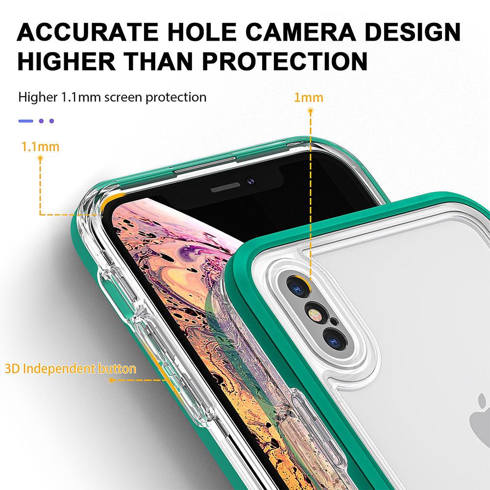 PhoneSoftSiliconeTransparentCoverWithFrameMetaAppleiPhoneXsMax_8