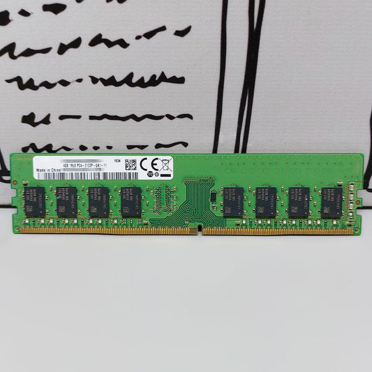 رام كمبيوتر 4 جيجابايت 2133 ميجاهرتز DDR4 PC4 (استعمال خارج)