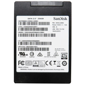 هارد درايف سانديسك 256 جيجابايت ساتا 2.5 بوصة داخلي SSD (استعمال خارج)