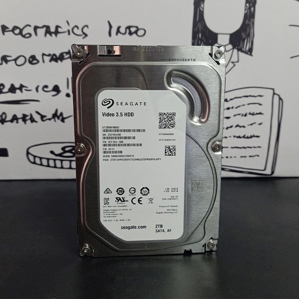 Seagate 2TB 3.5 inch Internal PC Hard Drive (Original Used) - Kimo Store