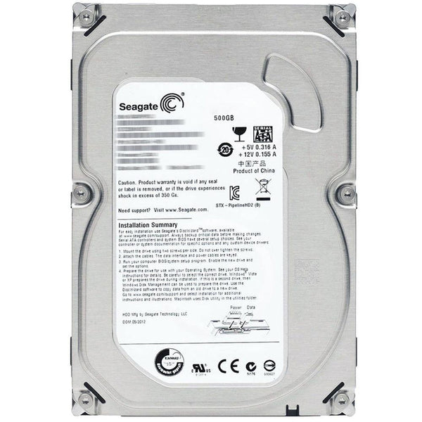 Seagate 500GB 3.5 inch Internal PC Hard Drive Original Used Seagate 500GB 3.5 inch Internal PC Hard Drive Original Used