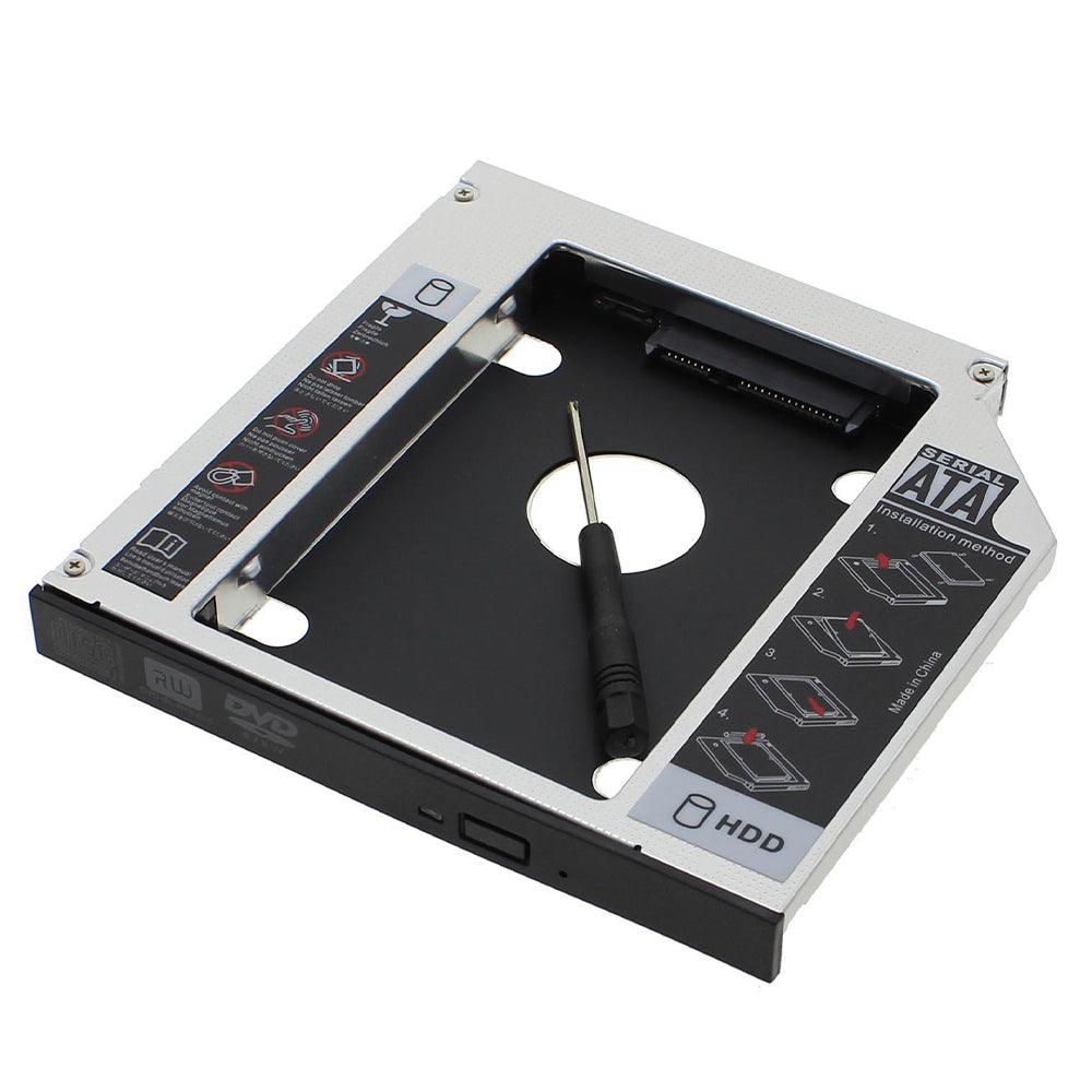 Neuftech 2nd 2.5'' HDD SSD Caddy SATA adattatore per tutti i Notebook Neuftech 2nd 2.5'' HDD SSD Caddy SATA adattatore per tutti i Notebook