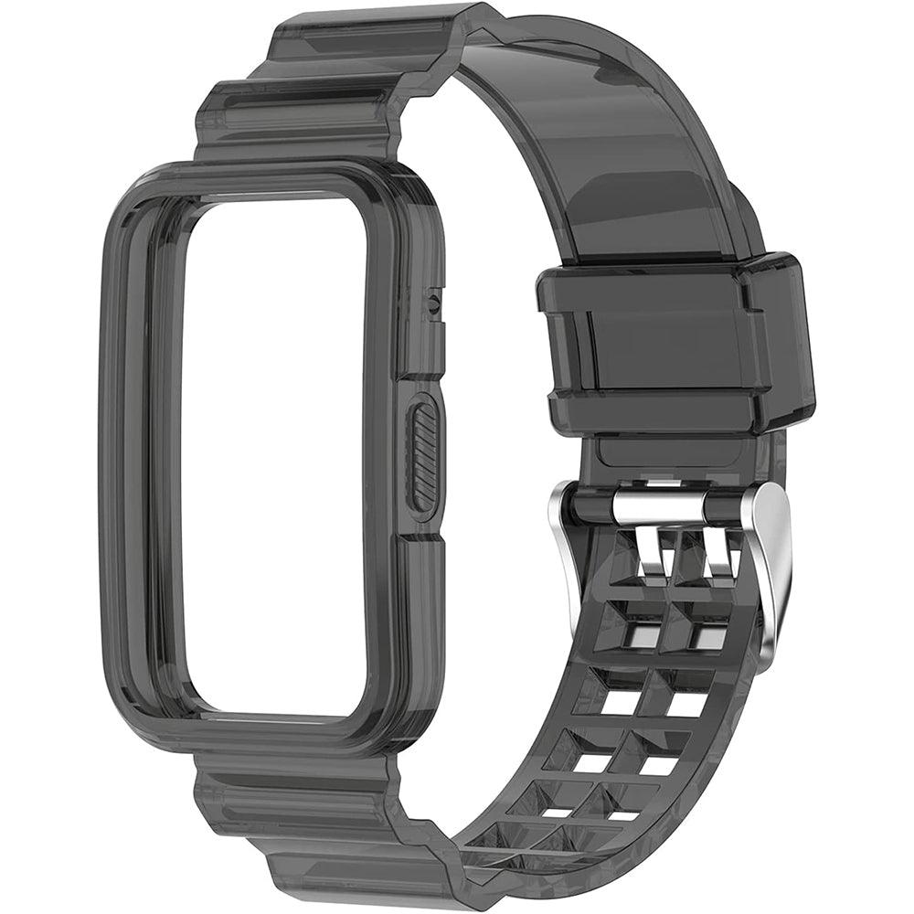 SiliconeFullProtectionStrapWithCoverHuaweiWatchFit-TransparentBlack_3