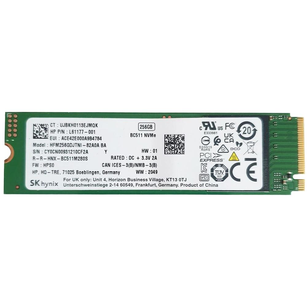 Sk Hynix BC511 256GB NVMe PCIe M.2 SSD (Original Used)