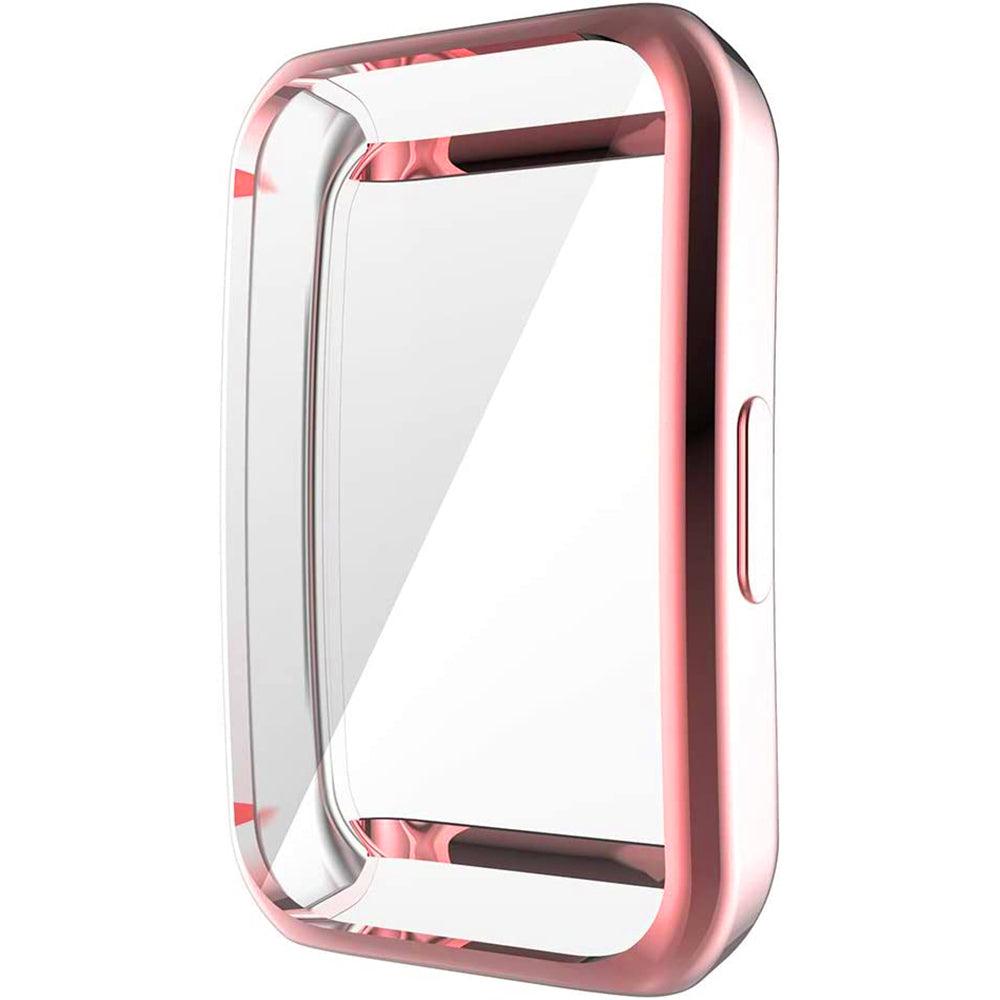 SmartWatchSiliconeFullCoverWithFrameHuaweiBand6-RoseGold_2