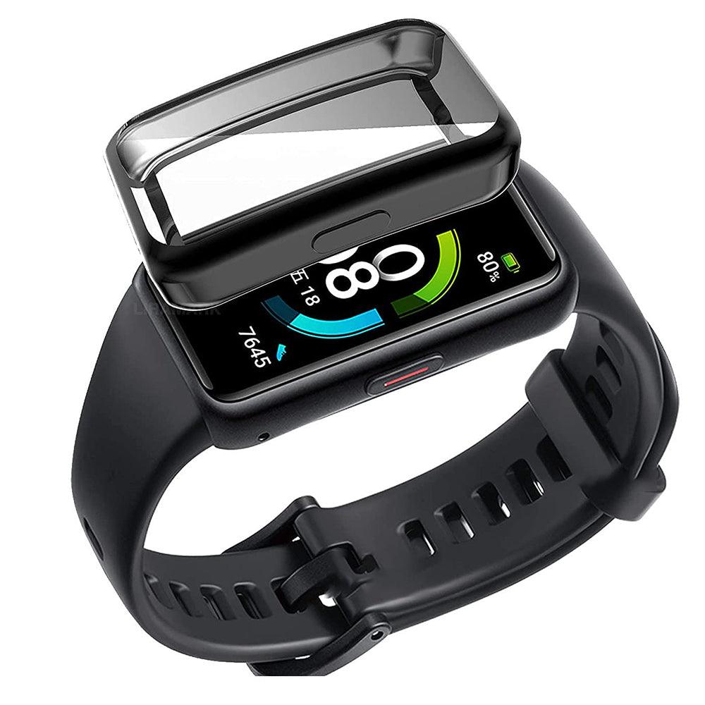 SmartWatchSiliconeFullCoverWithFrameHuaweiBand6-Black_5