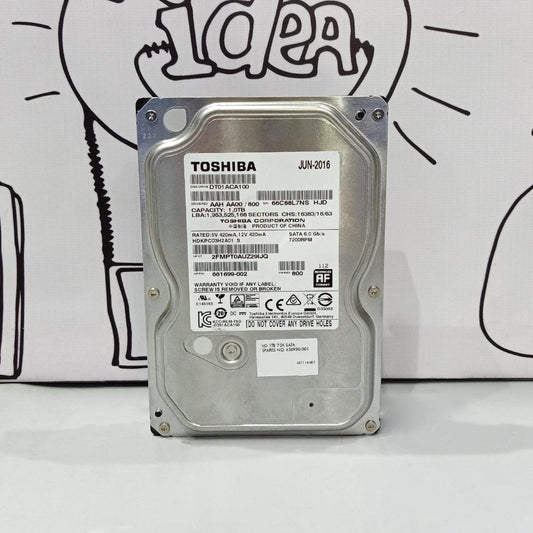 Toshiba 1TB 3.5 Inch Internal PC Hard Drive (Original Used)