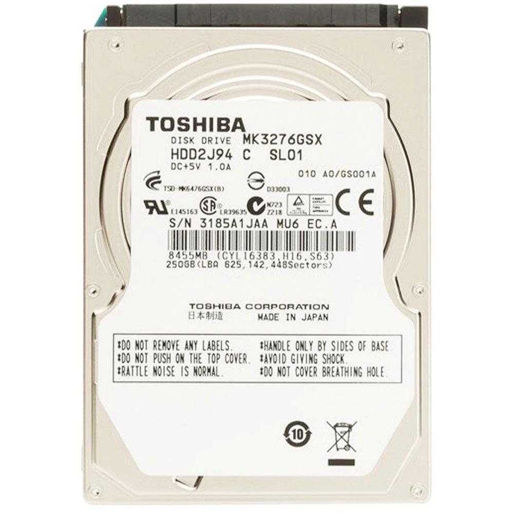 Toshiba 250GB 2.5 Inch Internal Laptop Hard Drive (Original Used) - Kimo Store
