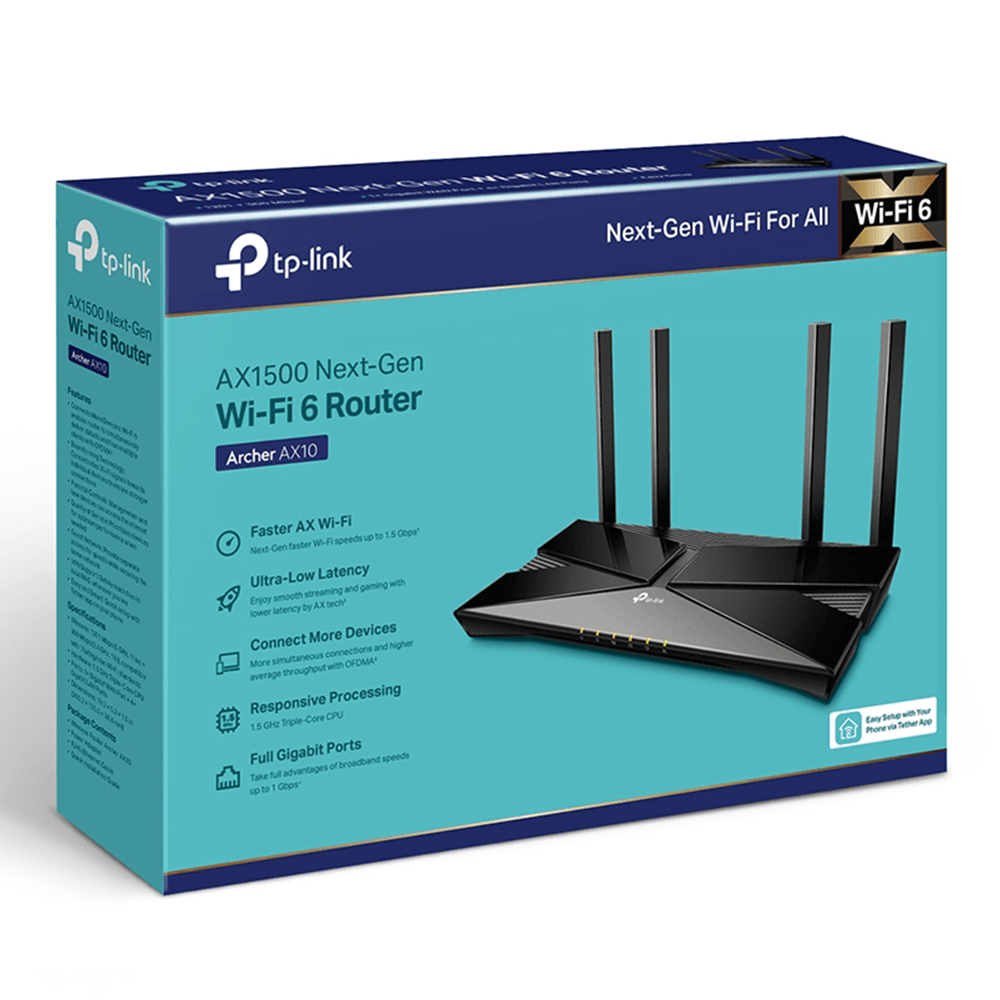 TP-Link Archer AX10 AX1500 Wi-Fi 6 Access Point 4 Port 4 Antenna 1500Mbps - Kimo Store