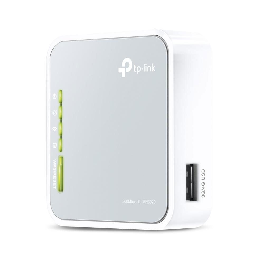 Router TP-Link Portable 3G/4G TL-MR3020 1 Port 300Mbps USB - kimostore.net