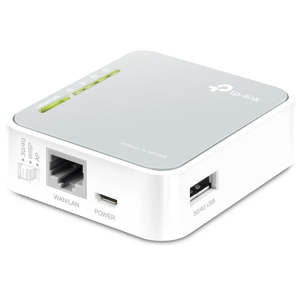Router TP-Link Portable 3G/4G TL-MR3020 1 Port 300Mbps USB - kimostore.net