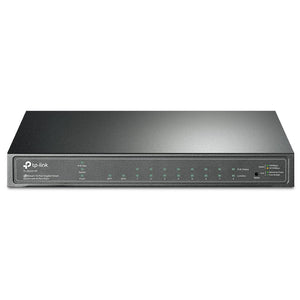سويتش تي بي لينك 8 منافذ 1000/100/10 ميجابت في الثانية +PoE + منفذين (SFP) 1000/100/10 ميجابت في الثانية 61 وات TL-SG2210P Unmanaged Desktop